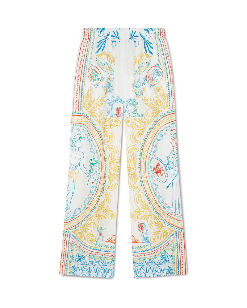 Crayon Vase Silk Trousers | Casablanca Paris 1