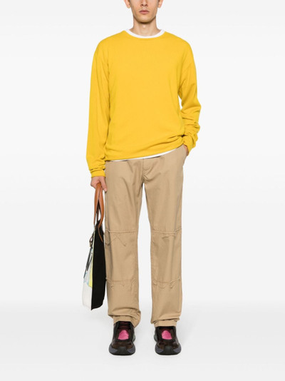extreme cashmere crew-neck cashmere jumper outlook