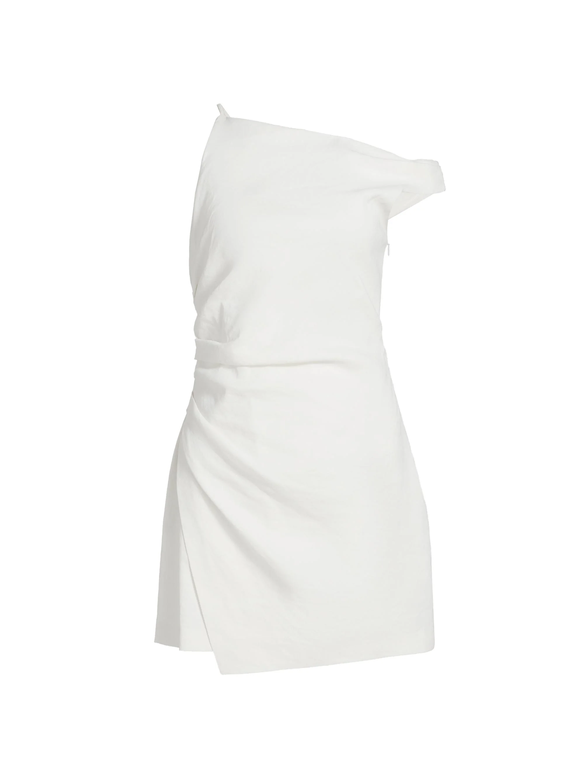 A. L.C. Women's Leia Linen-Blend Minidress - White - 1