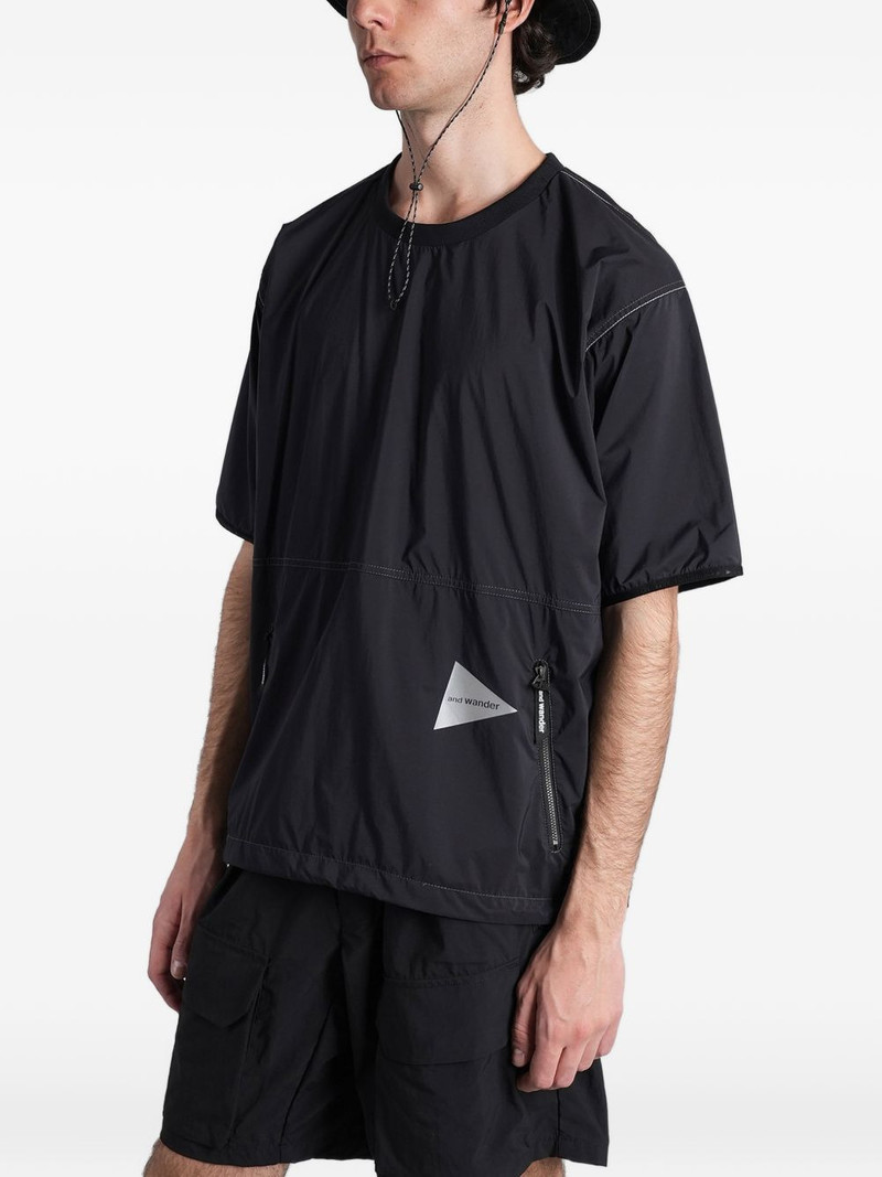 Pertex Quantum Air logo-print zip-pocket T-shirt 3