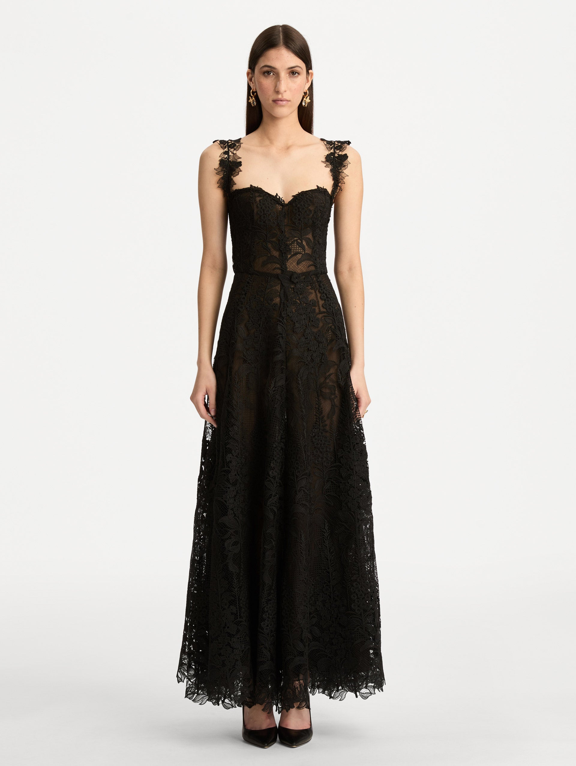 FOXGLOVE GUIPURE COCKTAIL DRESS - 2