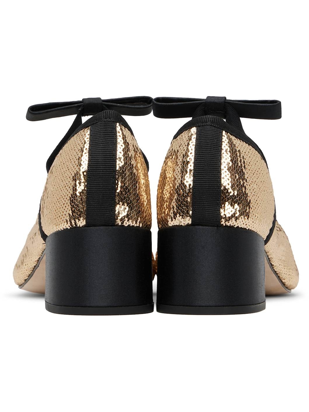 Gold Guillemette Mary-Jane Heels - 2