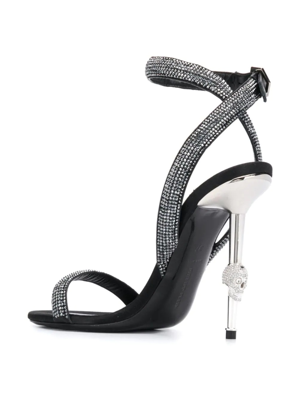 Crystal high-heeled sandals - 3