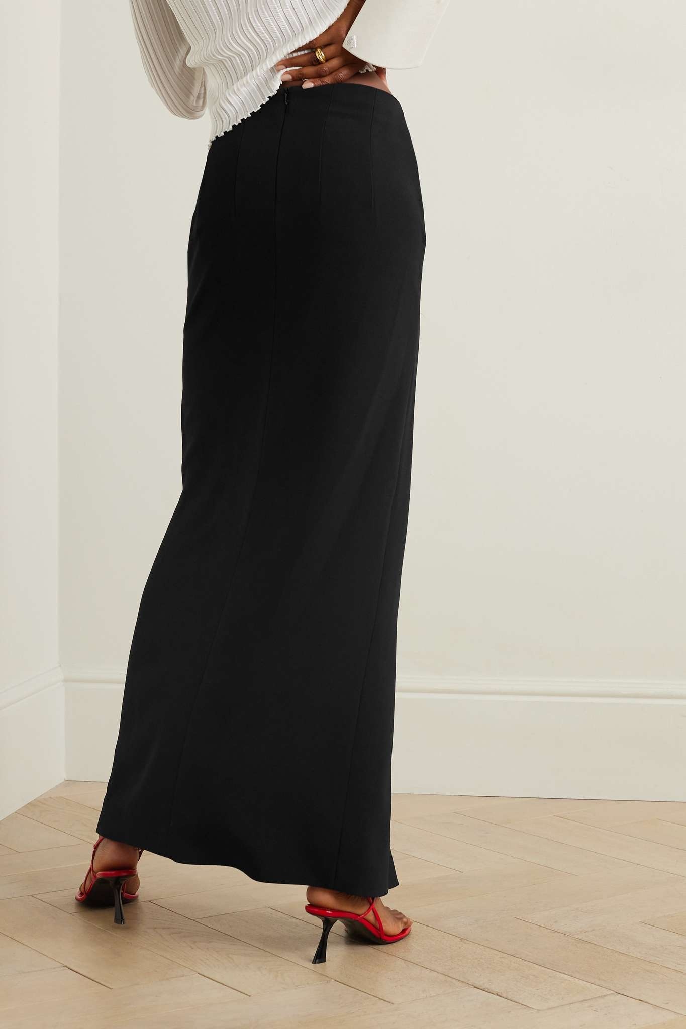 Crepe maxi skirt - 3