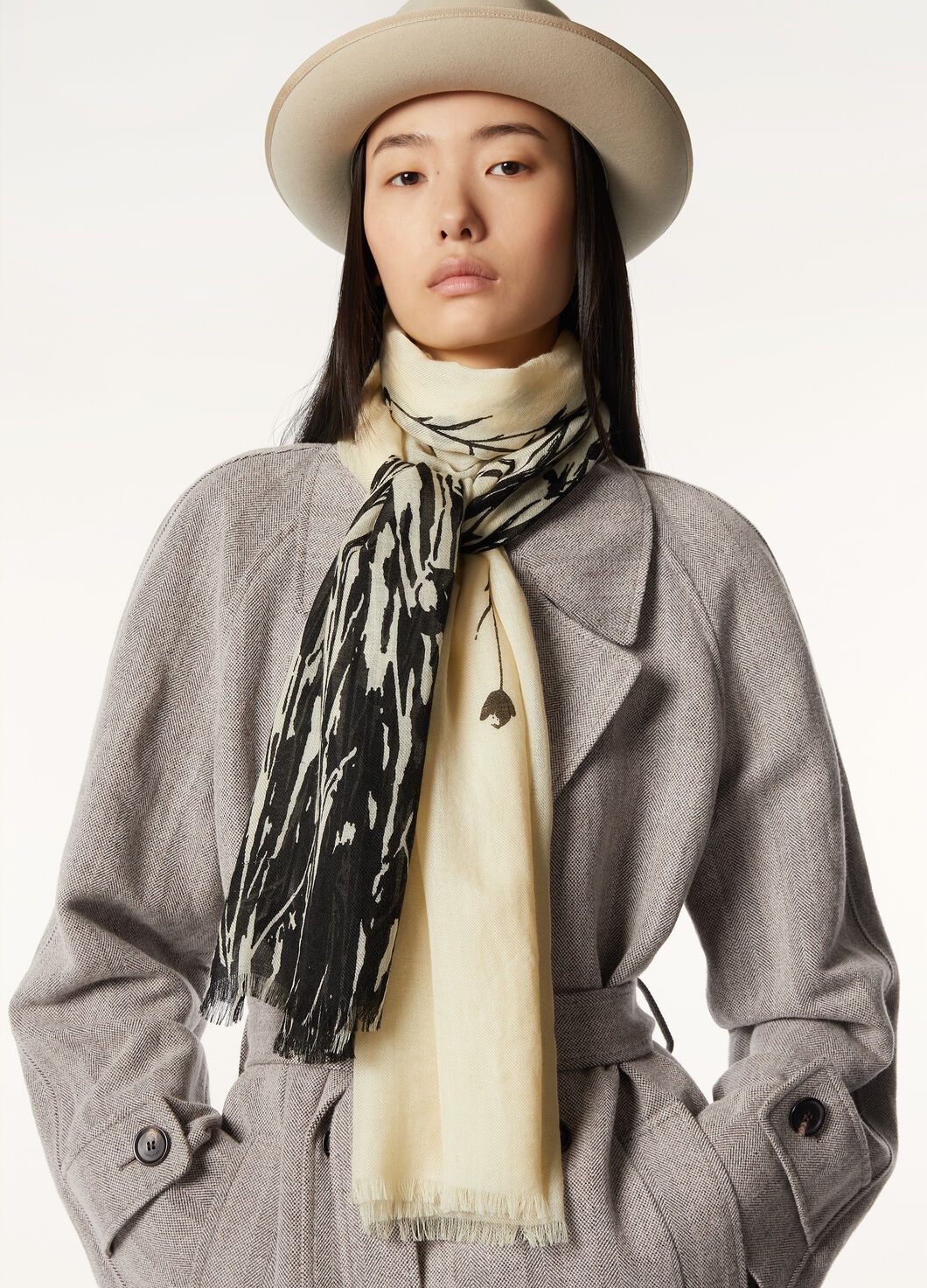 Loro Piana Campo di Lino Stole - 2