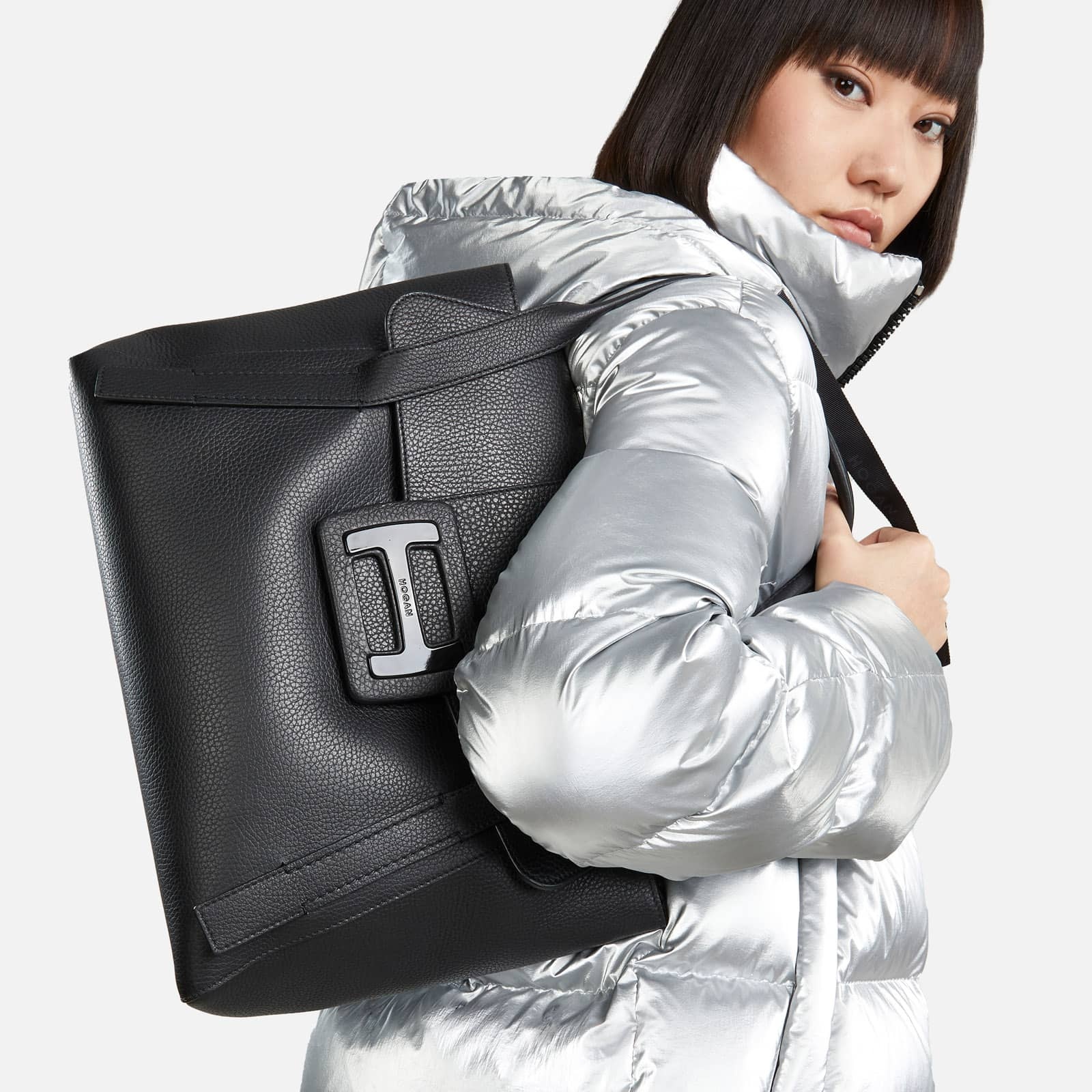 Hogan H-Bag Shopping Black - 4