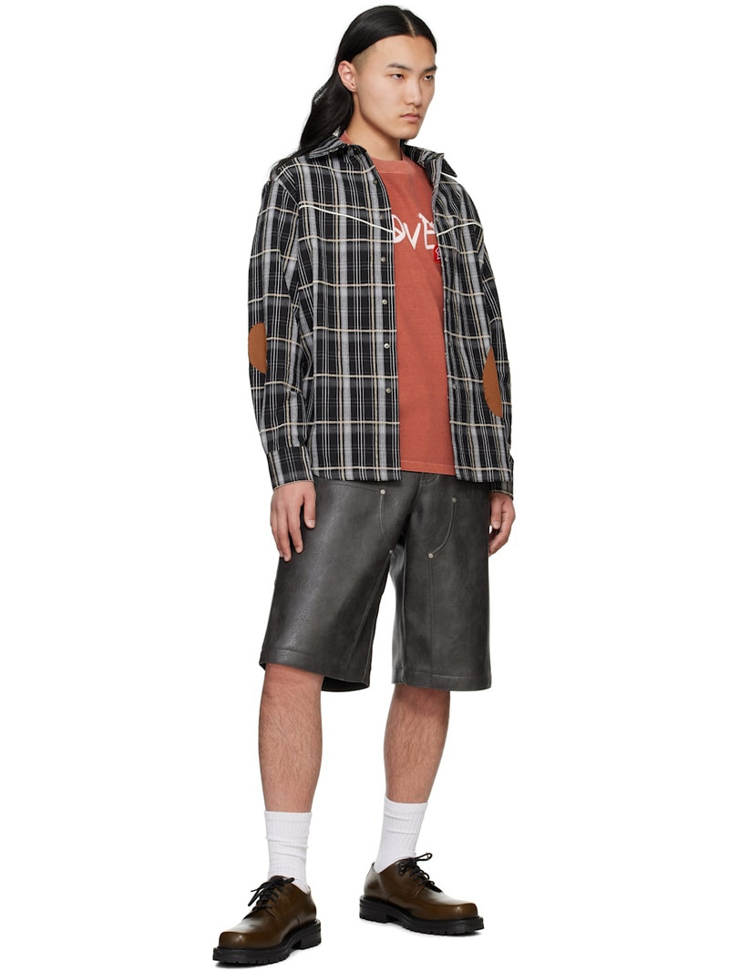 Andersson Bell Black Noah Patch Check Shirt outlook