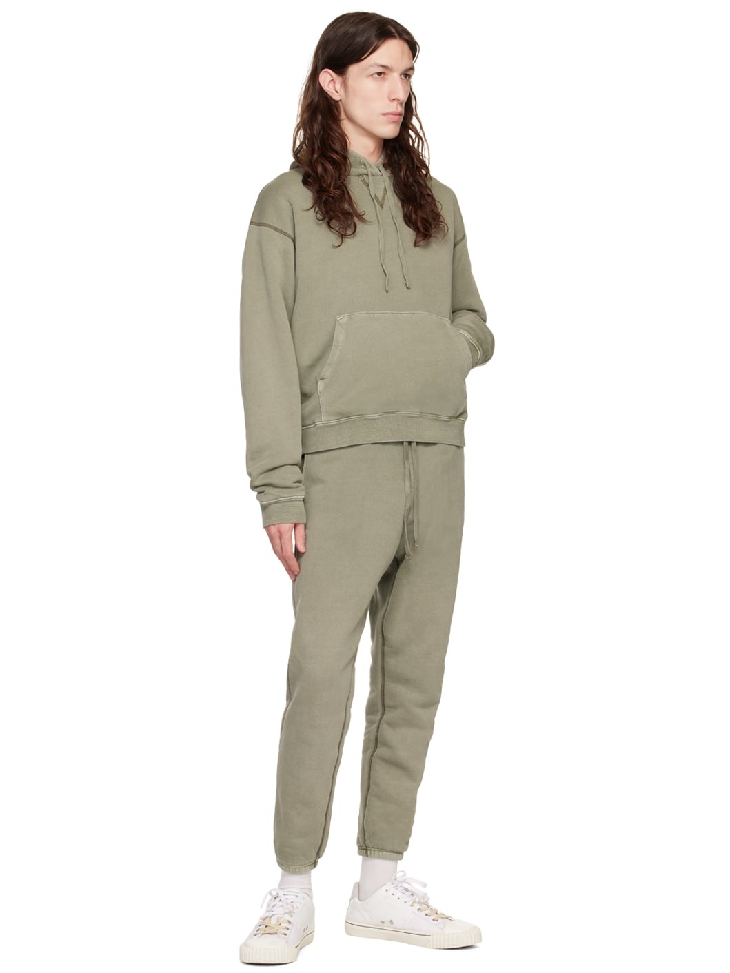 Khaki Thermal LA Lounge Pants - 4