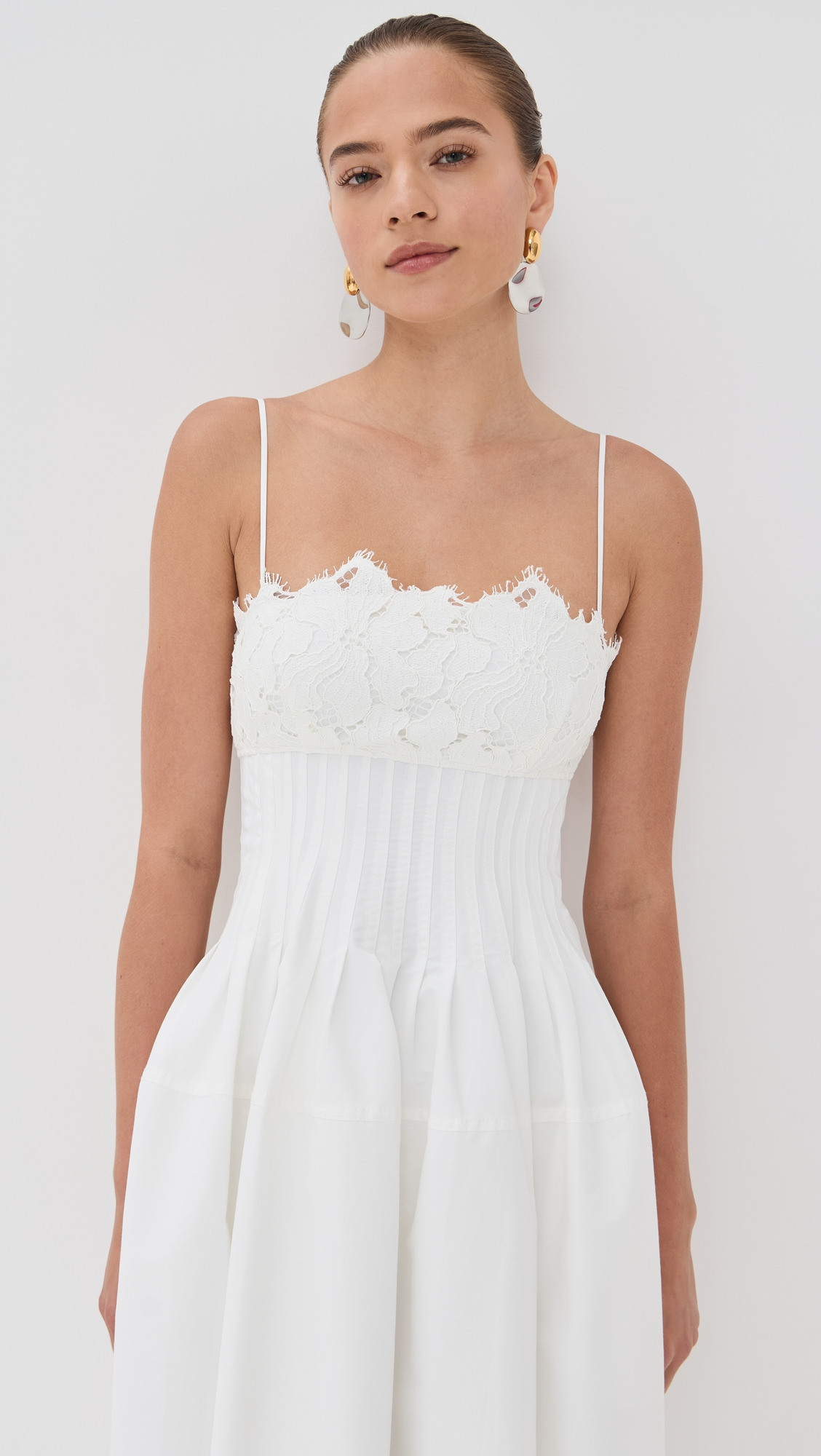 Lilianna Sleeveless Lace Midi Dress - 4