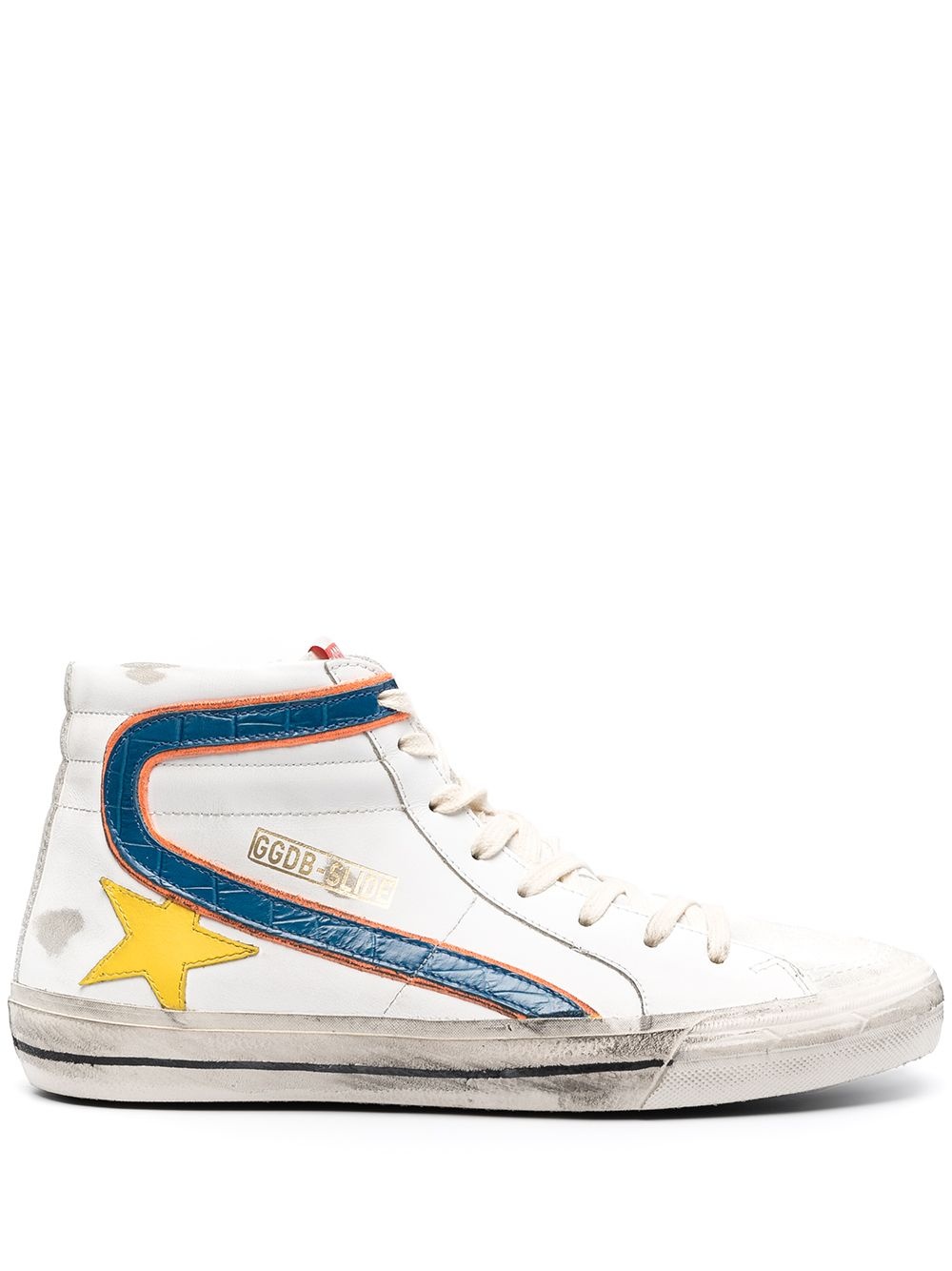 Slide high-top sneakers - 1