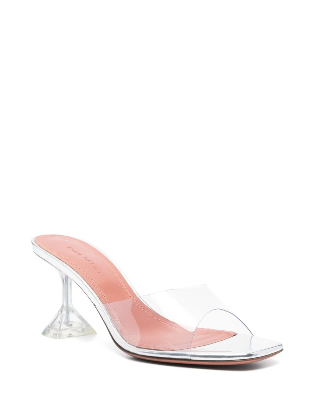 Lupita Glass 75mm sandals - 2