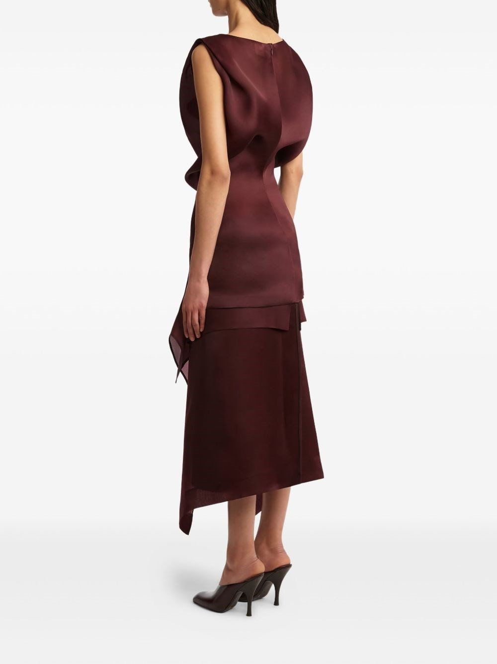 Silk gazar dress - 3