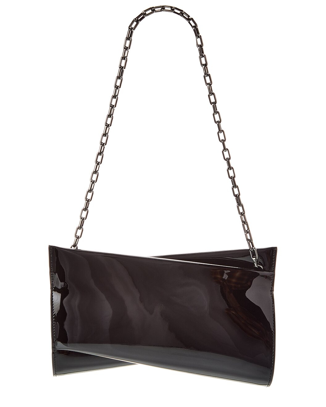 Christian Louboutin Loubitwist Small Patent Clutch - 1