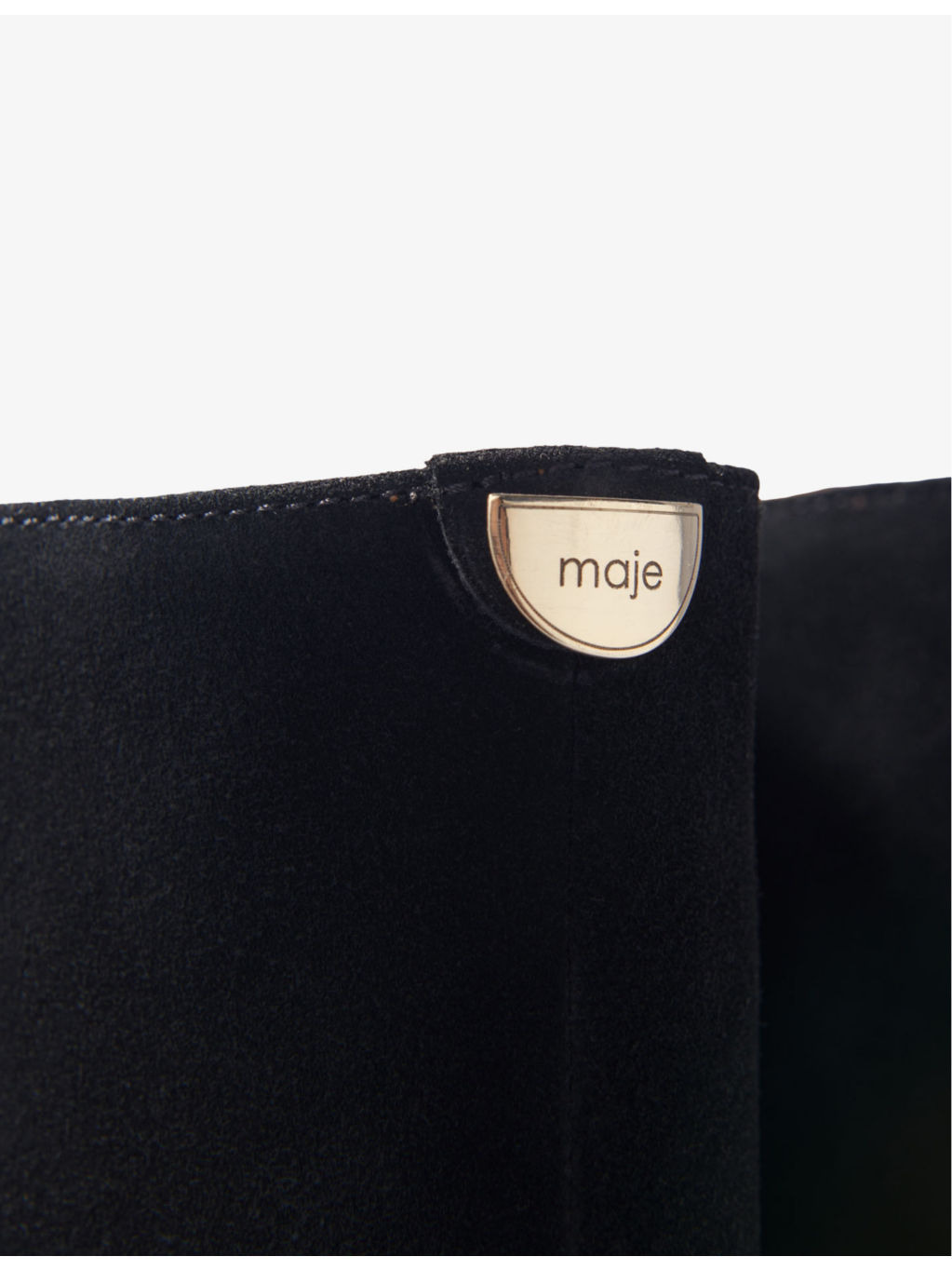 Fringed-trim suede knee-high boots - 5