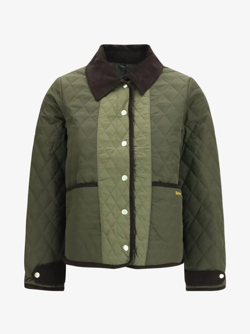 Ainsdale logo-embroidery puffer jacket - 1