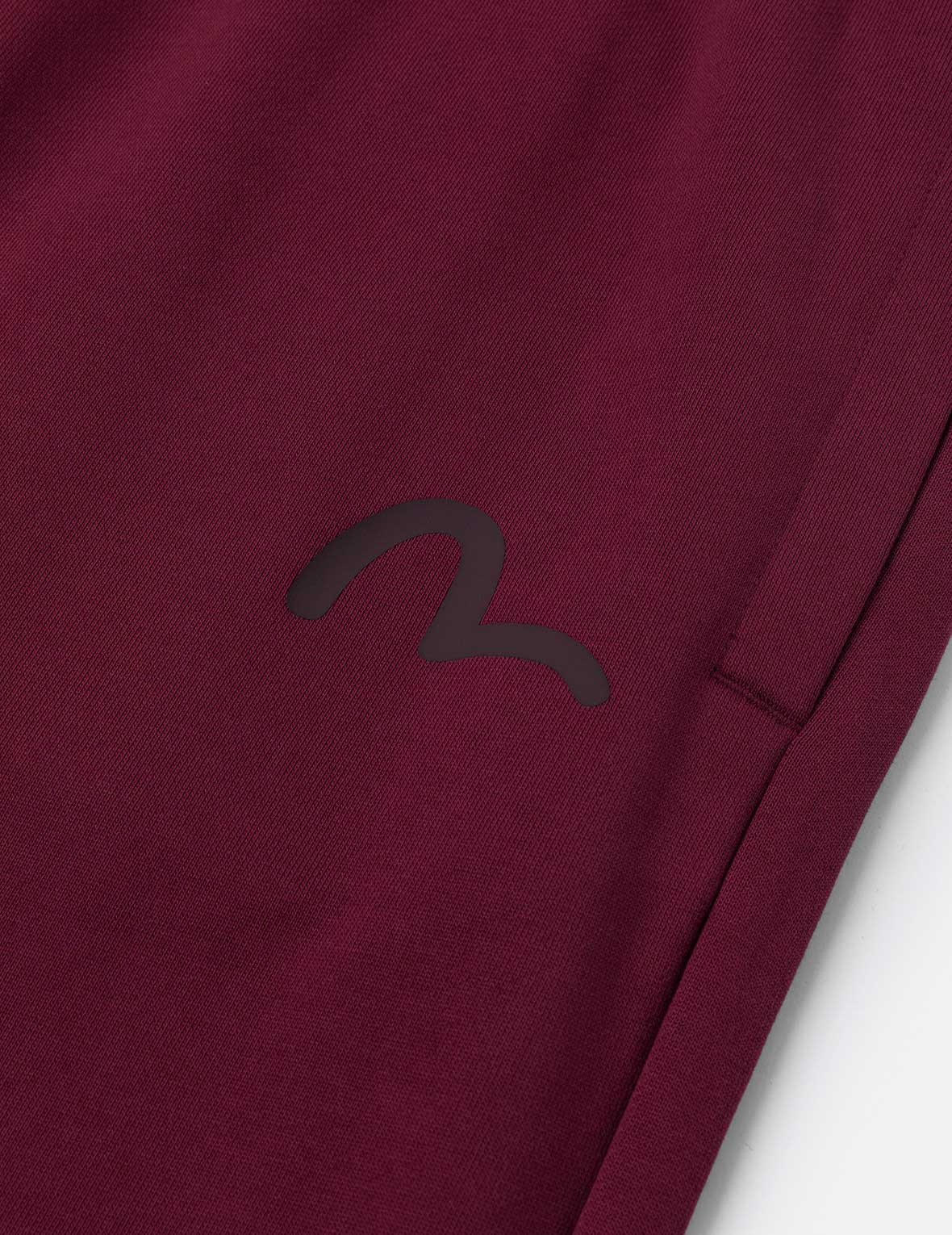 Brushstroke Seagull and Logo Print Straight Fit Sweatpants - 8