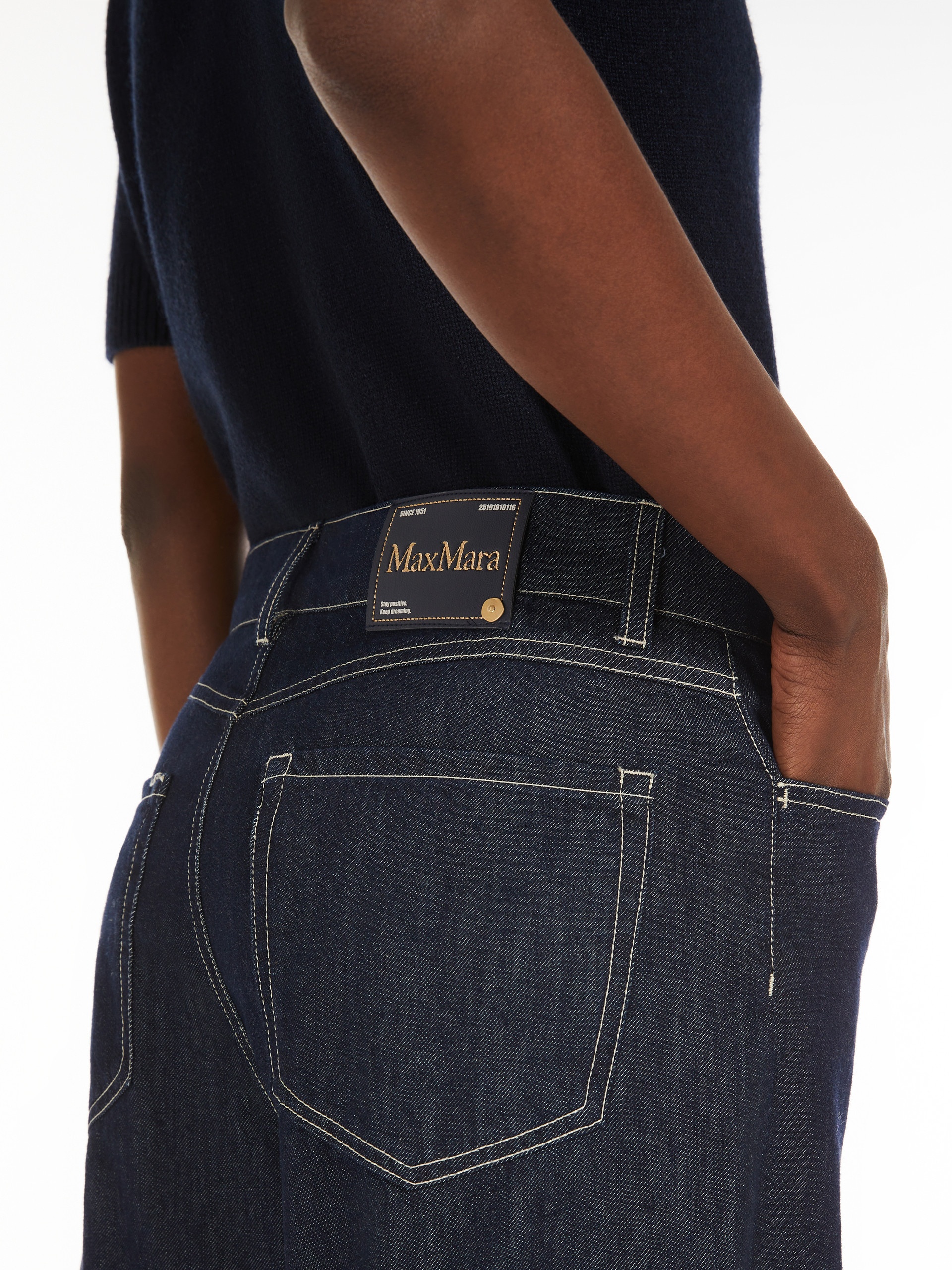 ZUCCHERO Wide-leg denim jeans - 5