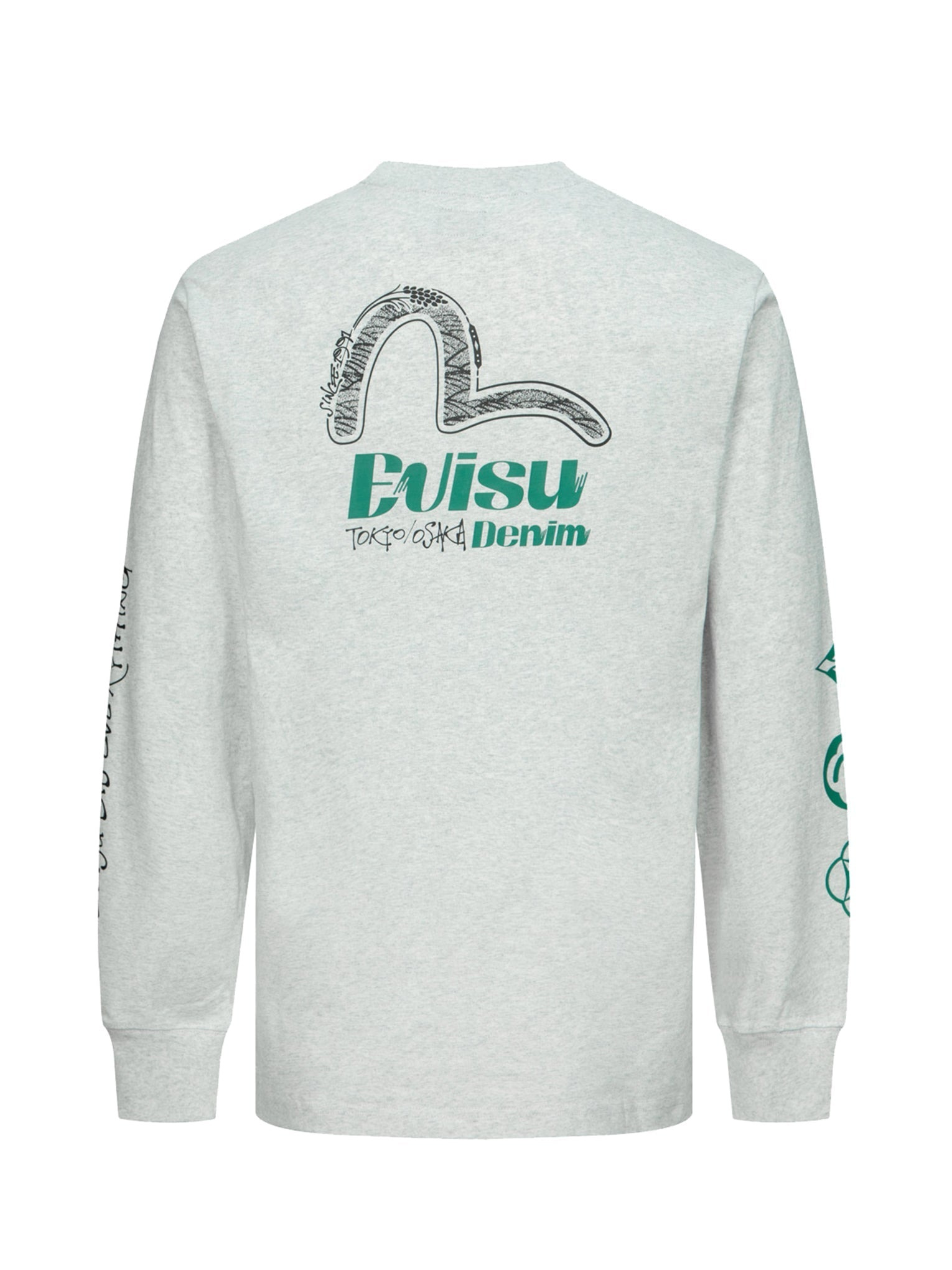 SEAGULL PRINT FASHION FIT SWEATSHIRT - 12