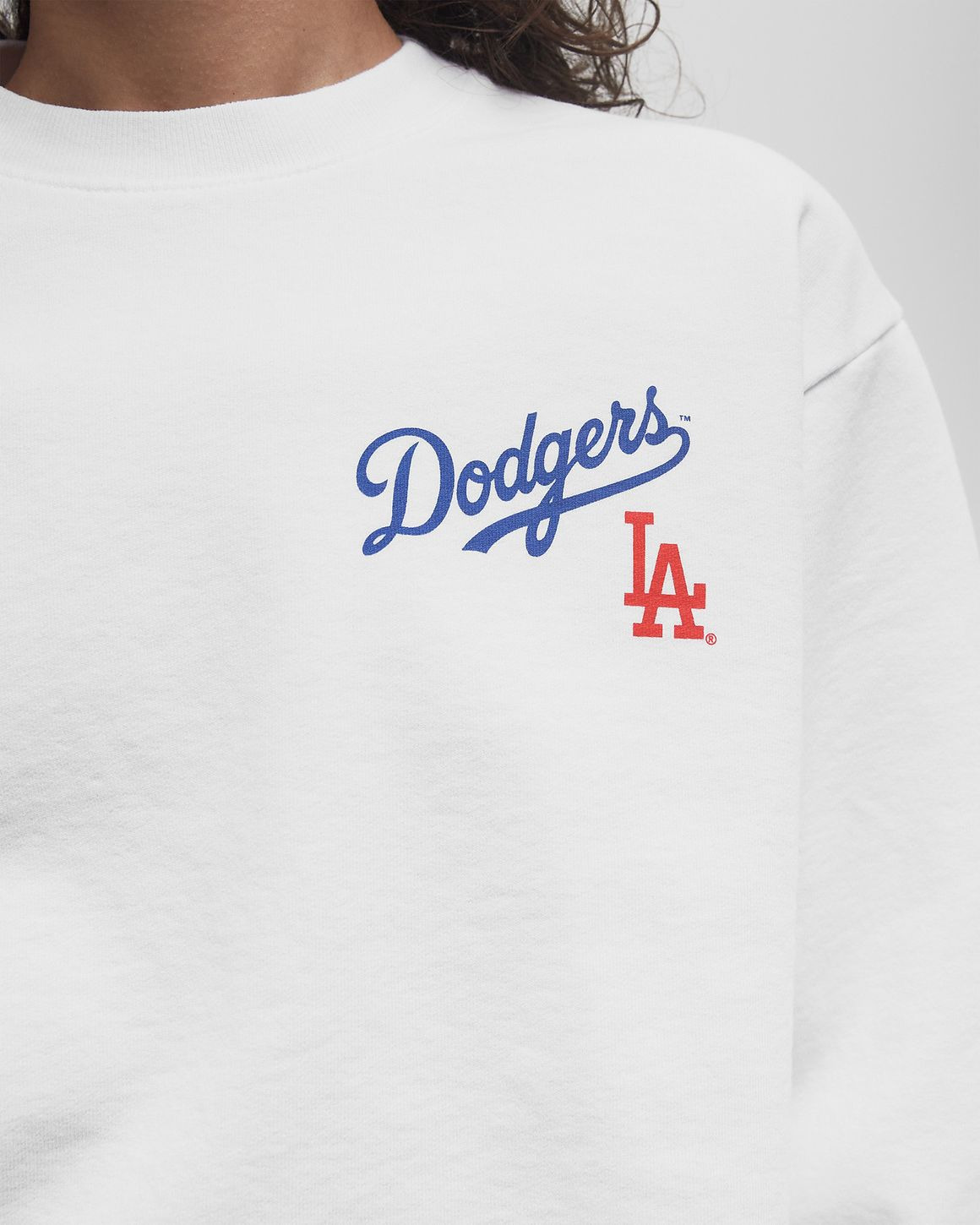 Dodgers Serif Crewneck - 3