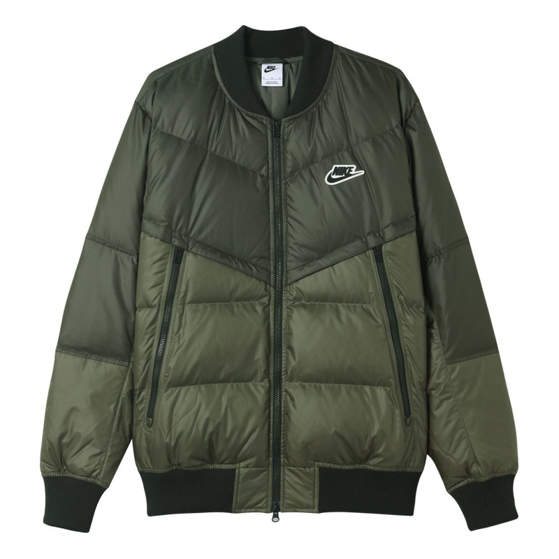 Nike padded logo jacket 'Olive green' DV4275-380 - 1