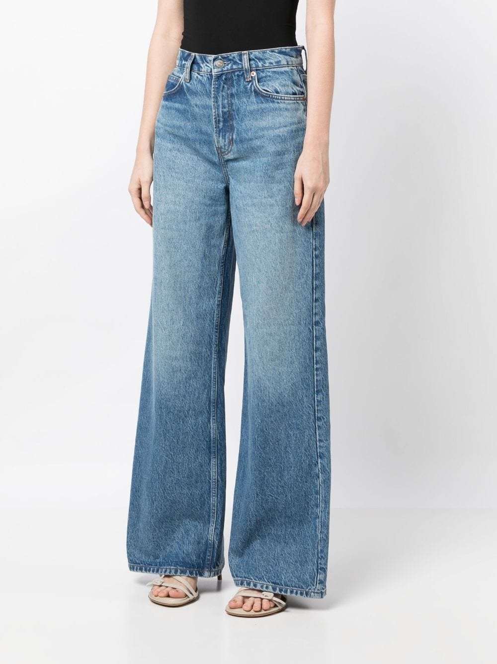Cary high-rise wide-leg jeans - 3