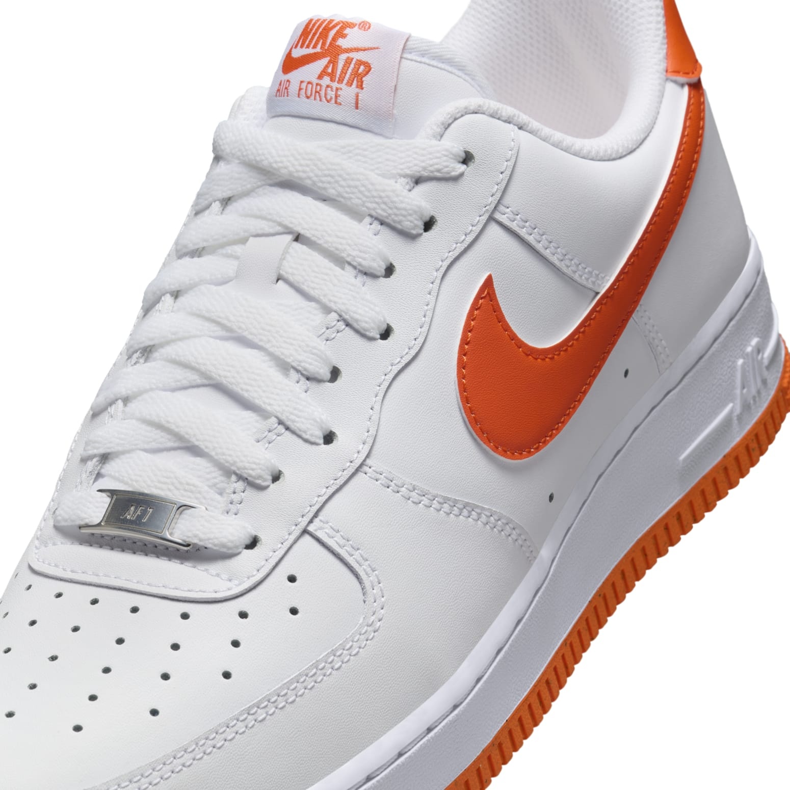 Nike Air Force 1 Low 'White Safety Orange' FJ4146-109 - 7