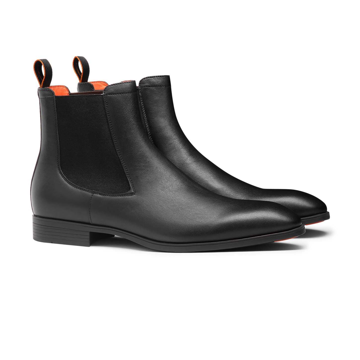 Men's black leather Chelsea boot - 3