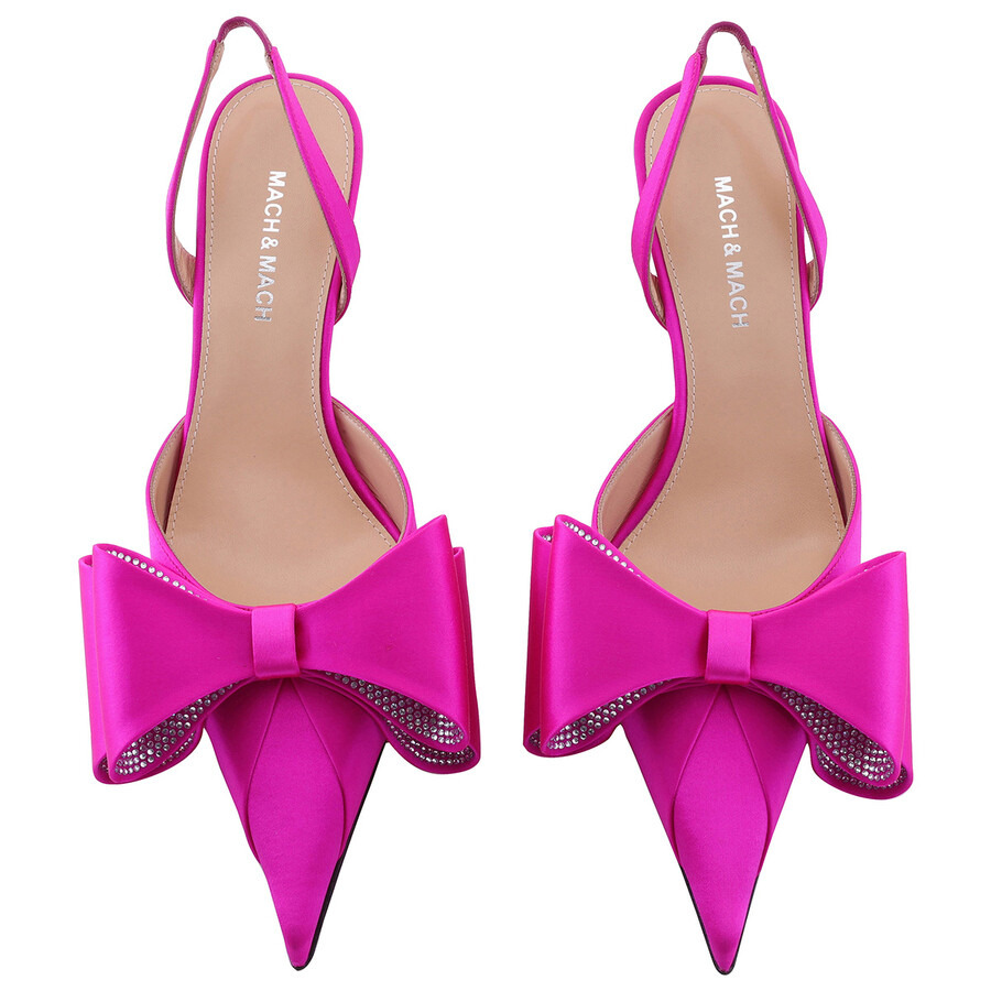 Mach & Mach Le Cadeau Slingback Pumps - 3