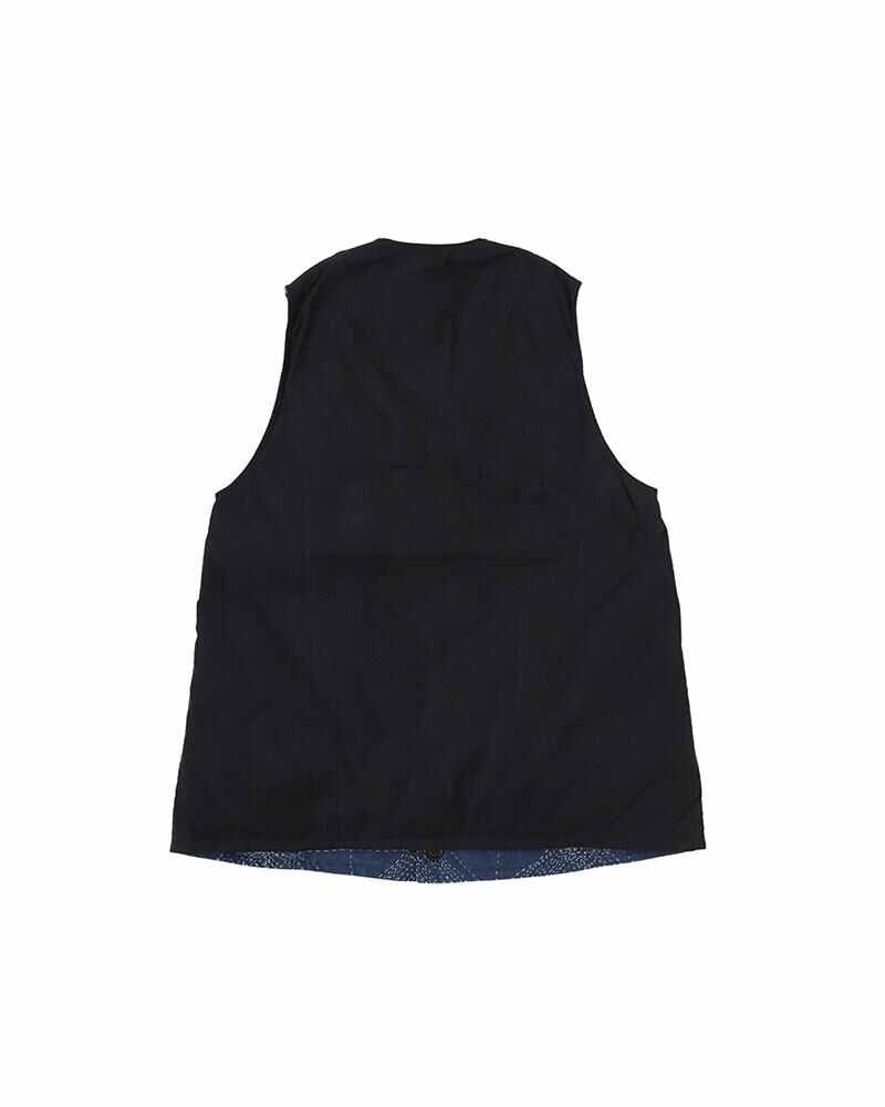 KORA DOWN VEST SASHIKO NAVY - 2