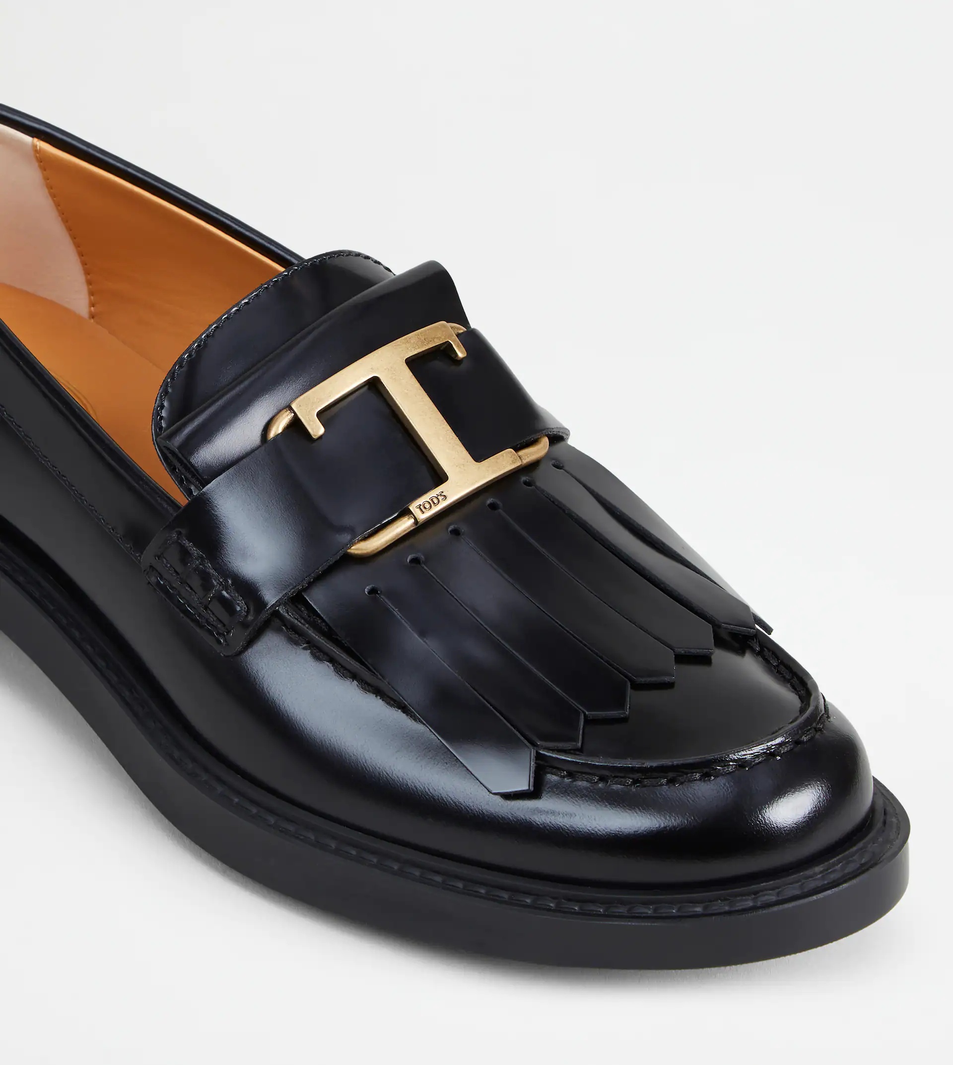 T TIMELESS LOAFERS IN LEATHER - BLACK - 4