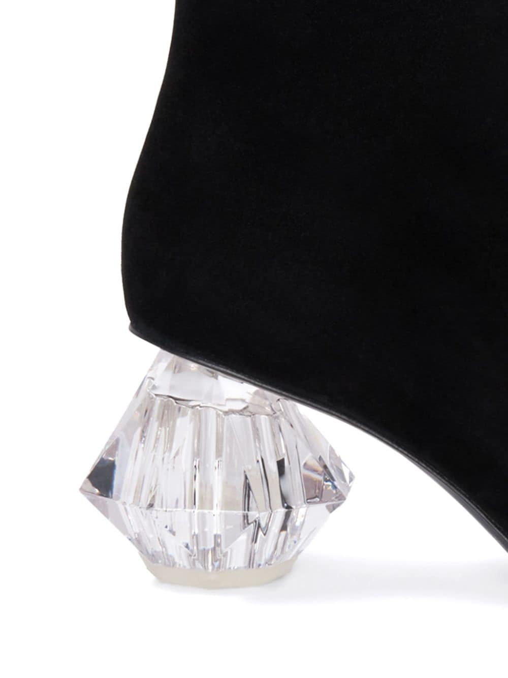 Suede Crystal Kuki boots - 2