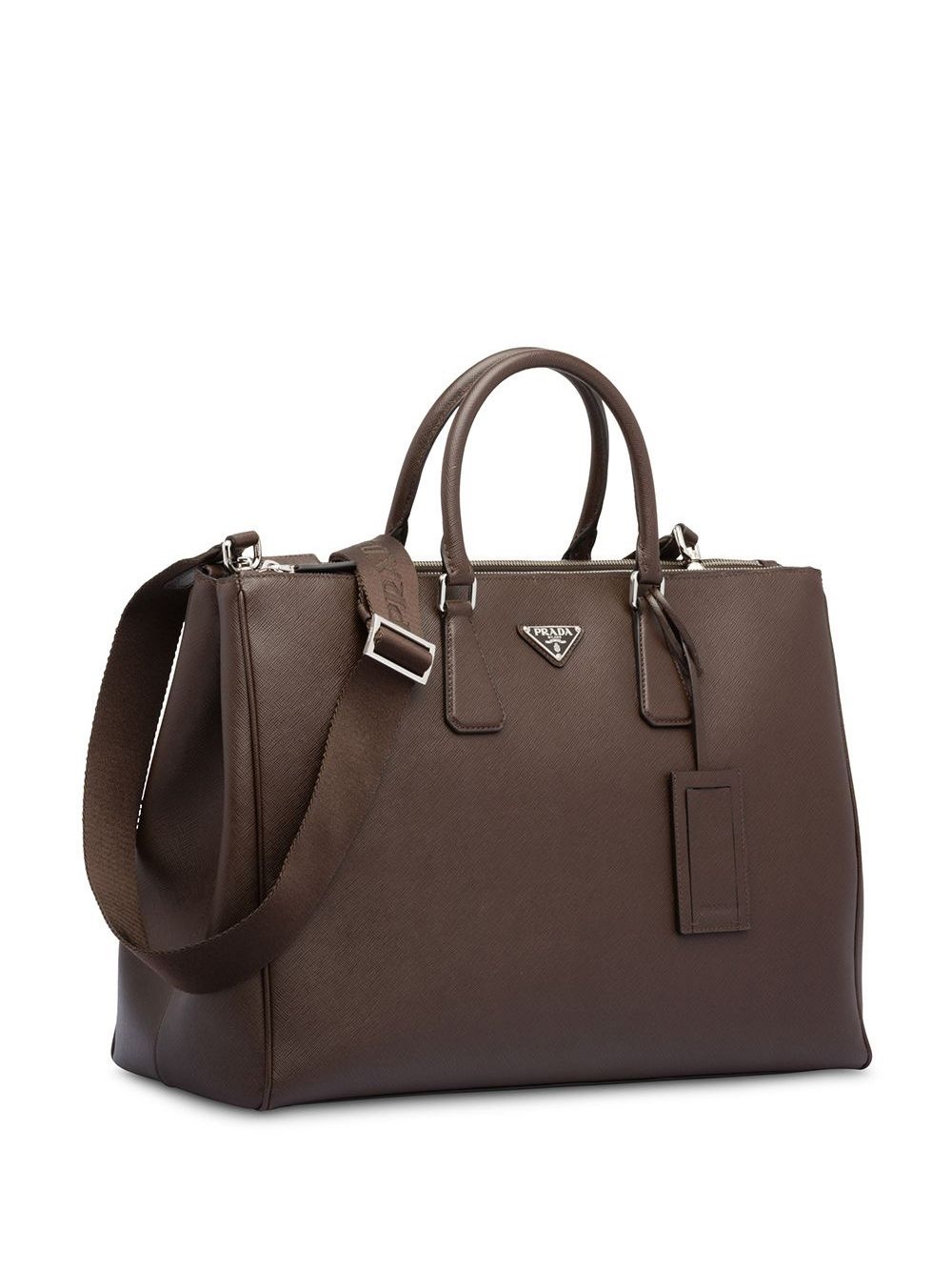 Saffiano leather briefcase - 6