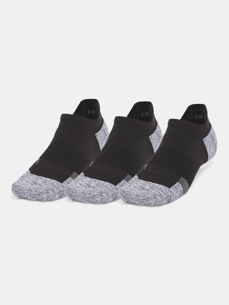 Unisex UA ArmourDry® Pro 3-Pack No Show Socks 3