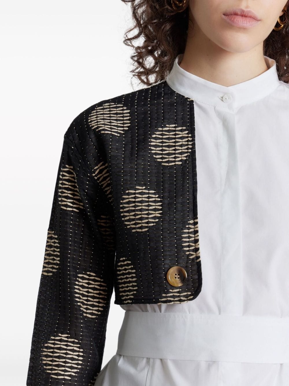Hans polka-dot cotton shirt - 4