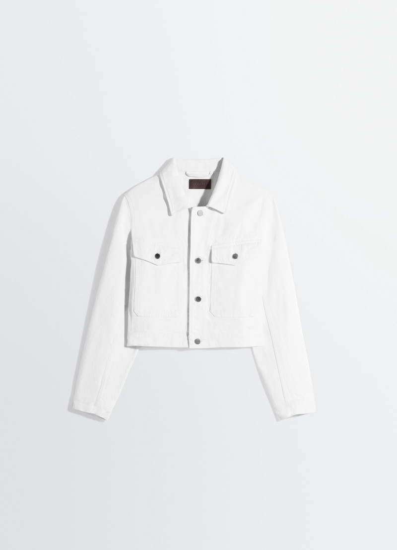CROPPED BLOUSON IN DENIM 1