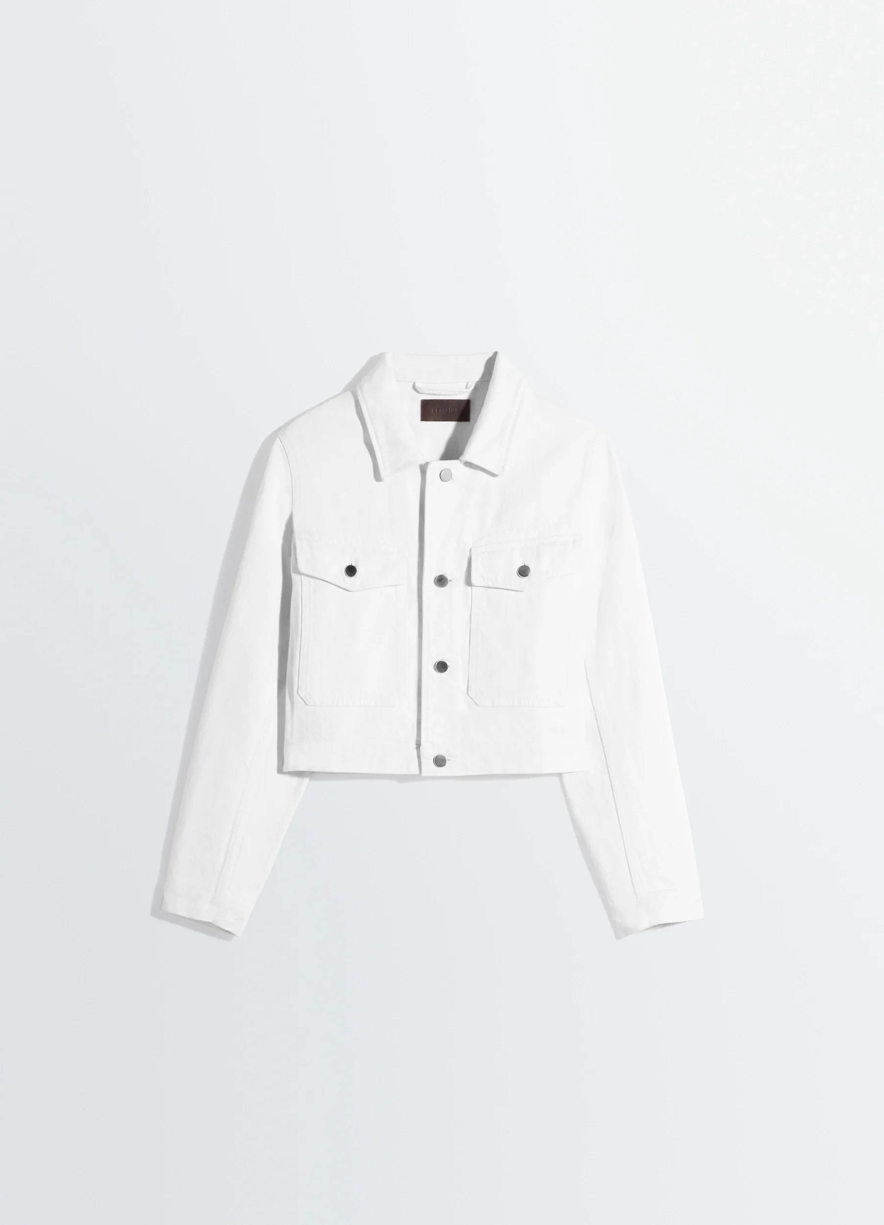 CROPPED BLOUSON IN DENIM - 1