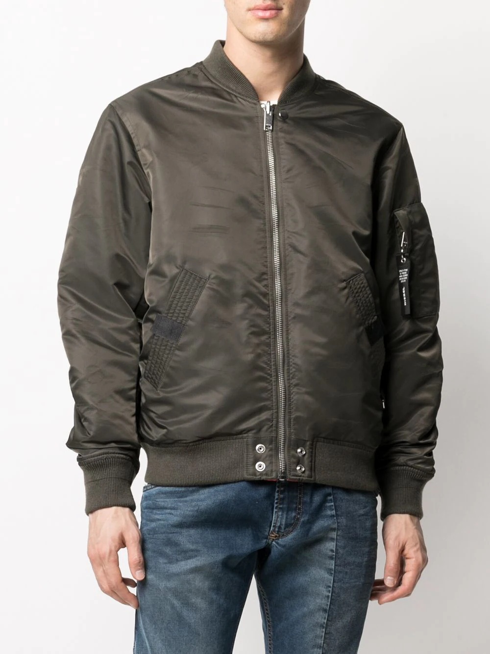 padded bomber jacket - 4