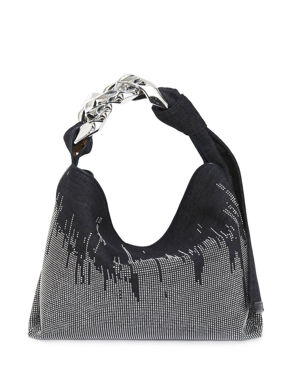 small Chain Hobo Hotfix shoulder bag - 2