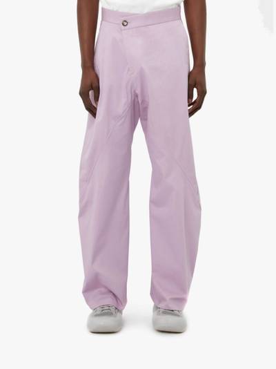 JW Anderson TWISTED WORKWEAR TROUSERS outlook