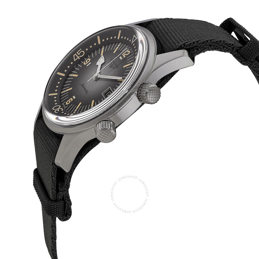 Longines Legend Diver Automatic Grey Dial Men's Watch L3.774.4.70.2 - 2
