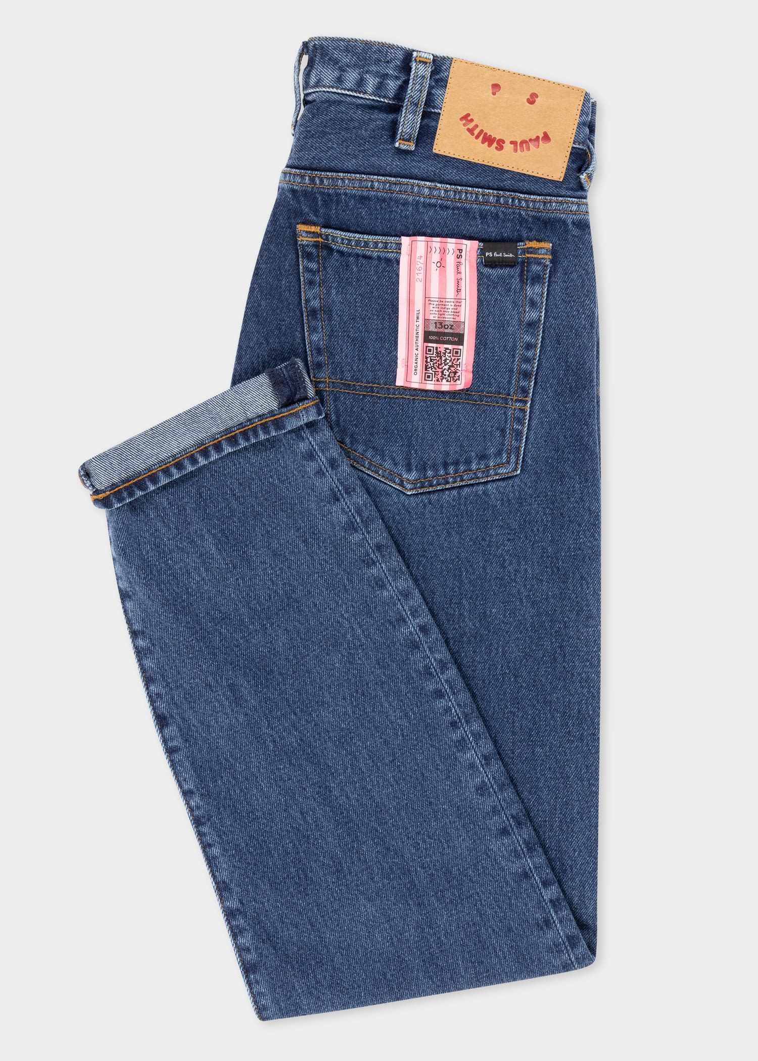 Tapered-Fit 'Authentic Twill' Jeans - 2