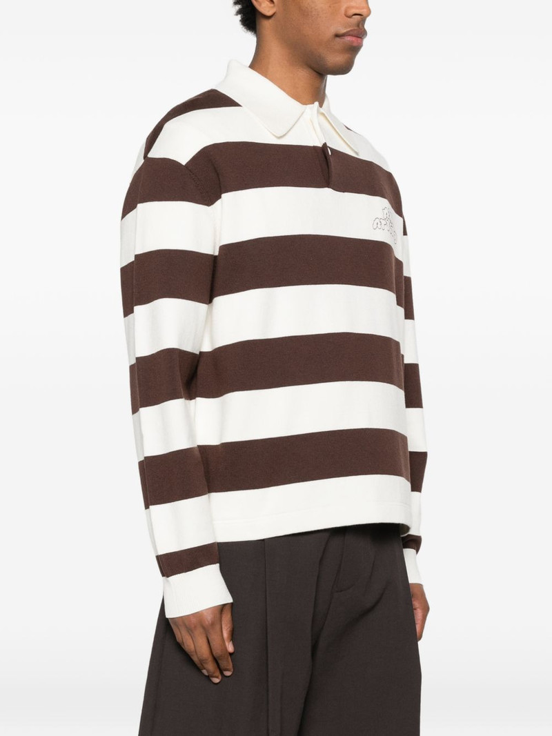 Rey striped logo polo shirt 3
