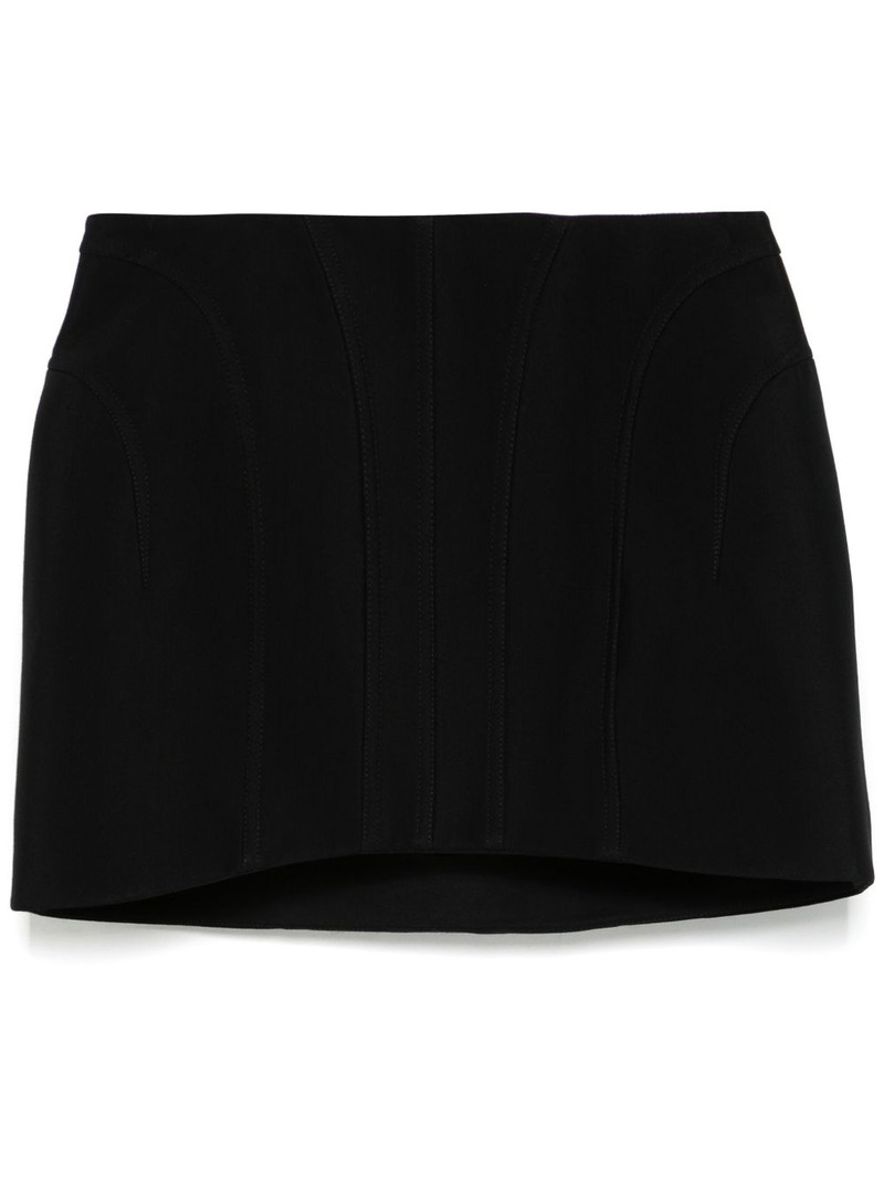 tailored mini skirt 1