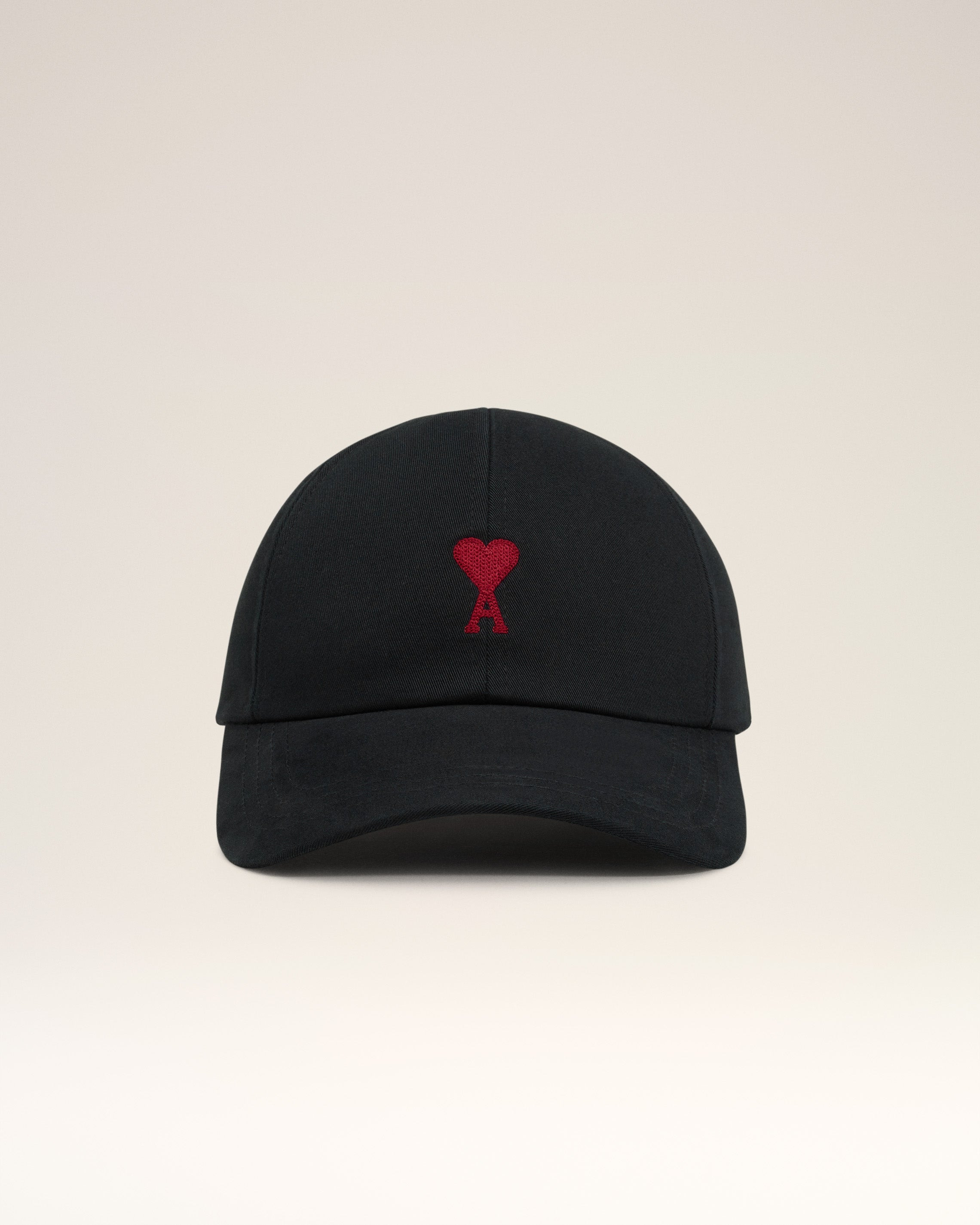 RED AMI DE COEUR EMBROIDERY CAP - 4