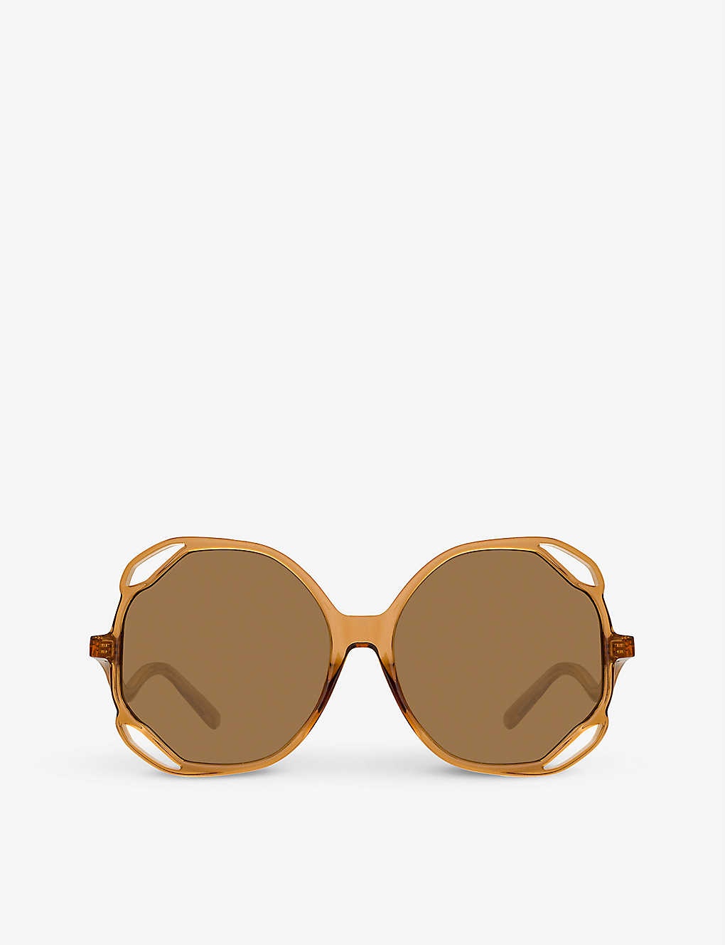 Jerry circle-frame acetate sunglasses - 1