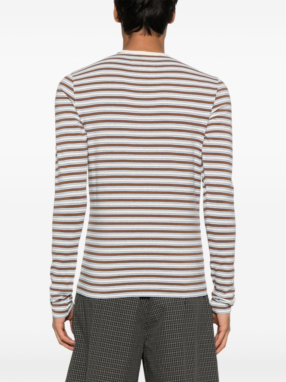striped T-shirt - 3