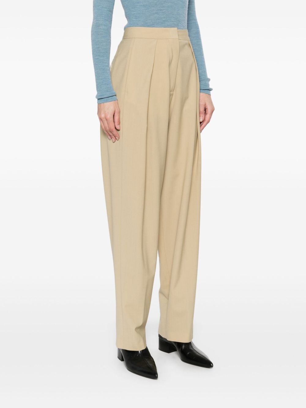 logo-patch trousers - 3