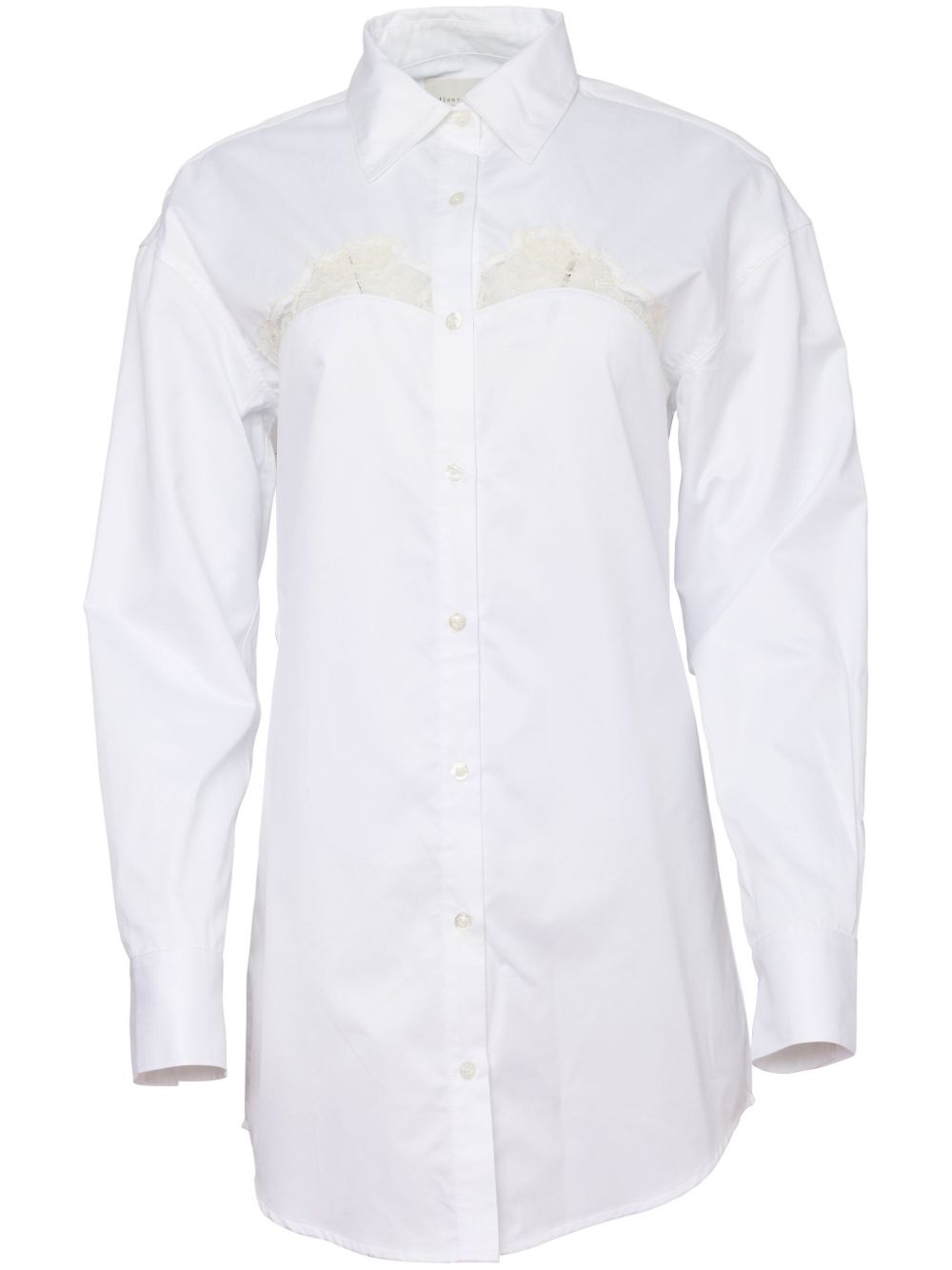poplin shirt dress - 1