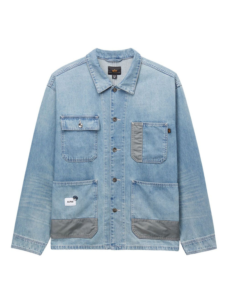 patch-pocket denim jacket 1