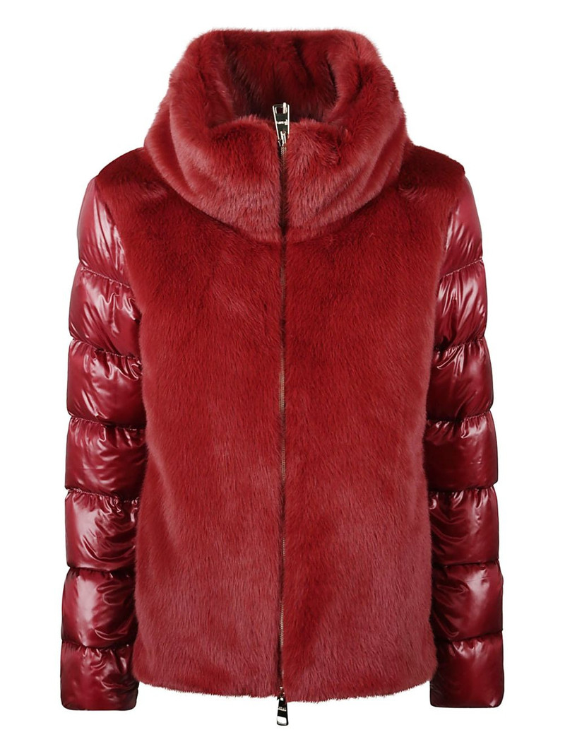 funnel-neck padded jacket 1